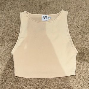 Cream princess Polly tank